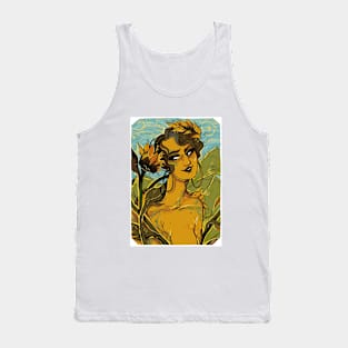 Sunflower Tank Top